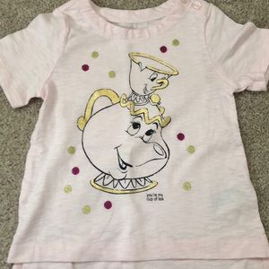 Beauty and the Beast toddler gap shirt